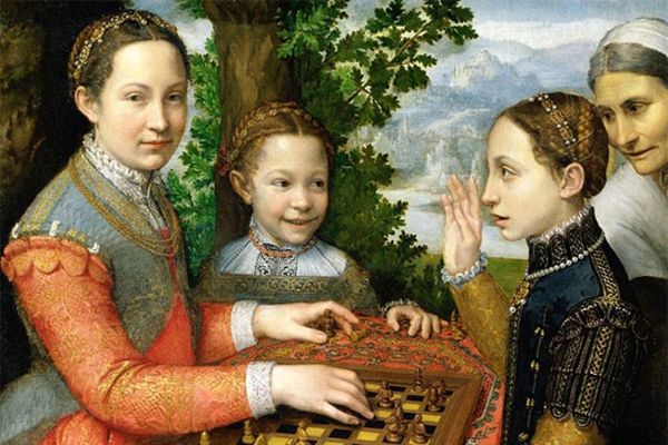 Sofonisba Anguissola 2 5 pintoras famosas del pasado (Románico - Naturalismo)