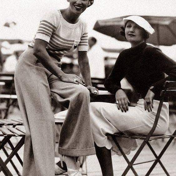 1930 La mujer y la moda a través del tiempo