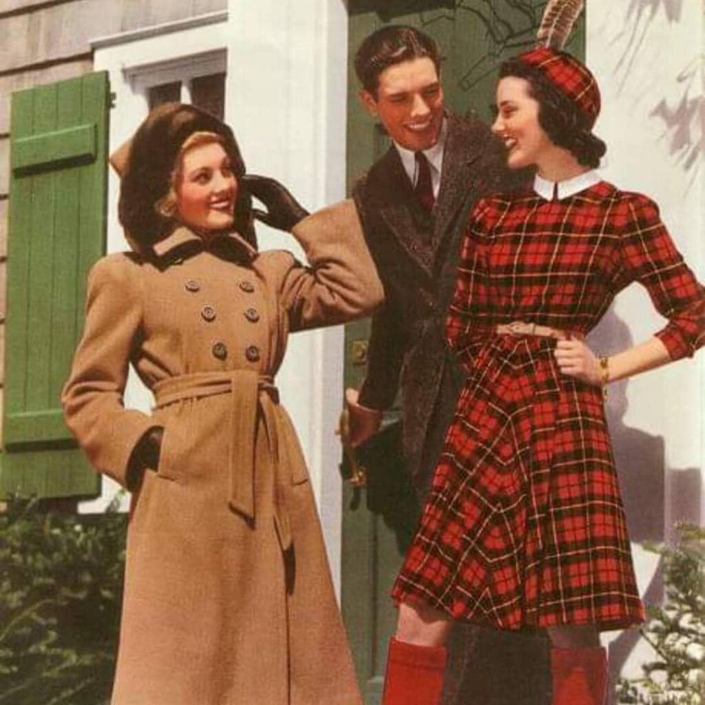 1940 La mujer y la moda a través del tiempo